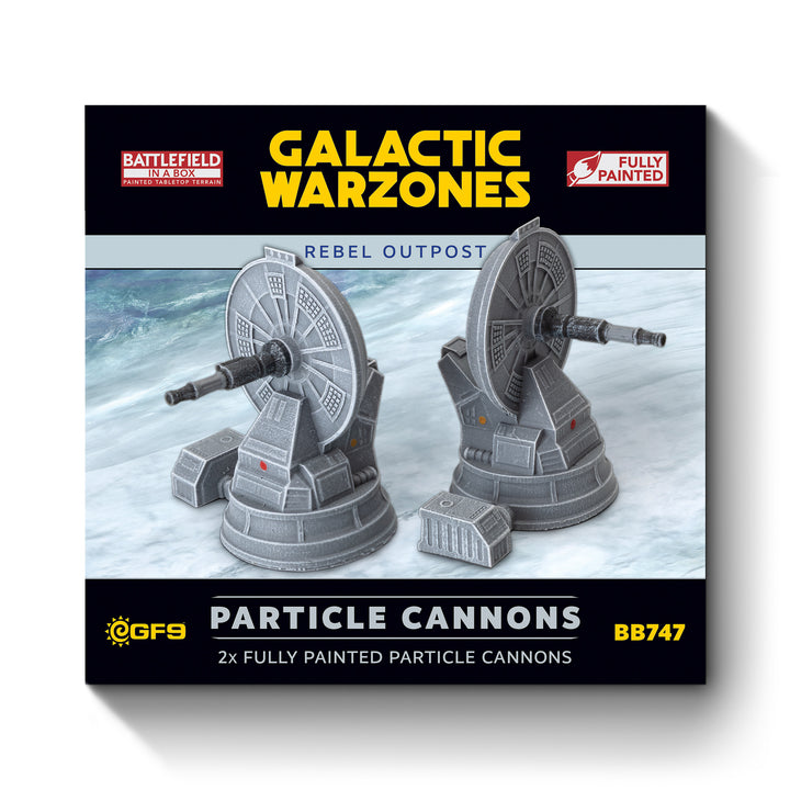 Galactic Warzones: Rebel Outpost - Particle Cannons (BB747)