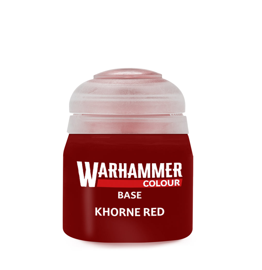 Warhammer Colour Base Paint: Khorne Red (97-98)