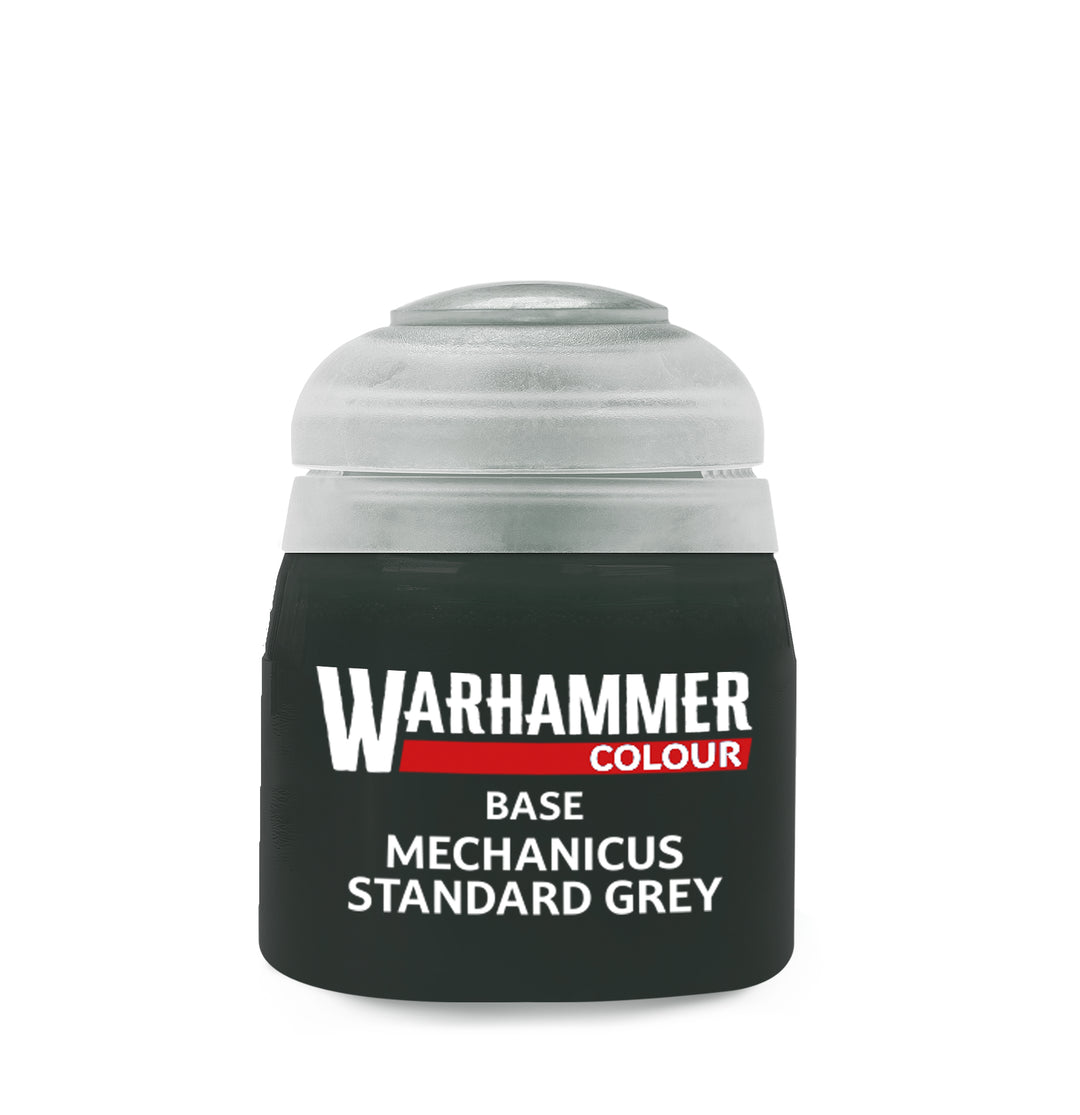 Warhammer Colour Base Paint: Mechanicus Standard Grey (124-125)