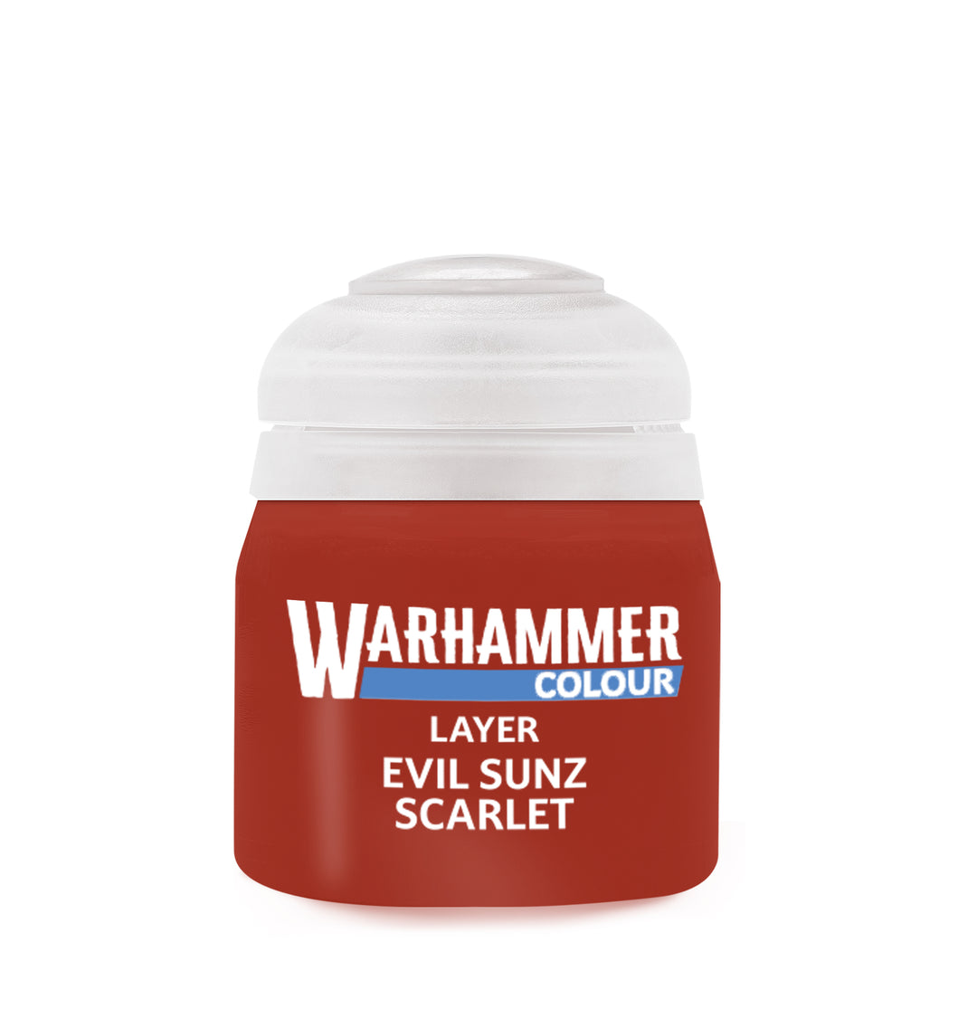 Warhammer Colour Layer Paint: Evil Sunz Scarlet (172-173)