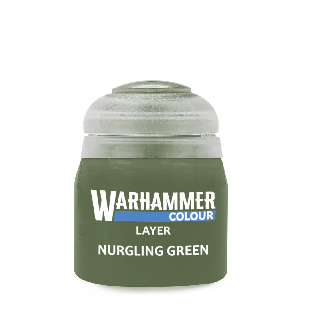Warhammer Colour Layer Paint: Nurgling Green (185)