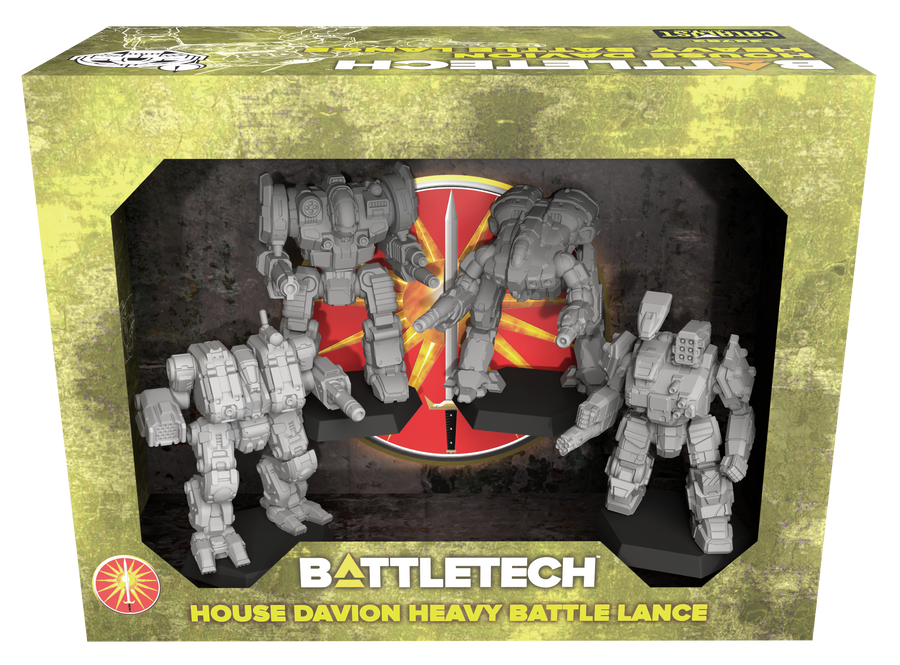 BattleTech: ForcePack - House Davion Heavy Battle Lance