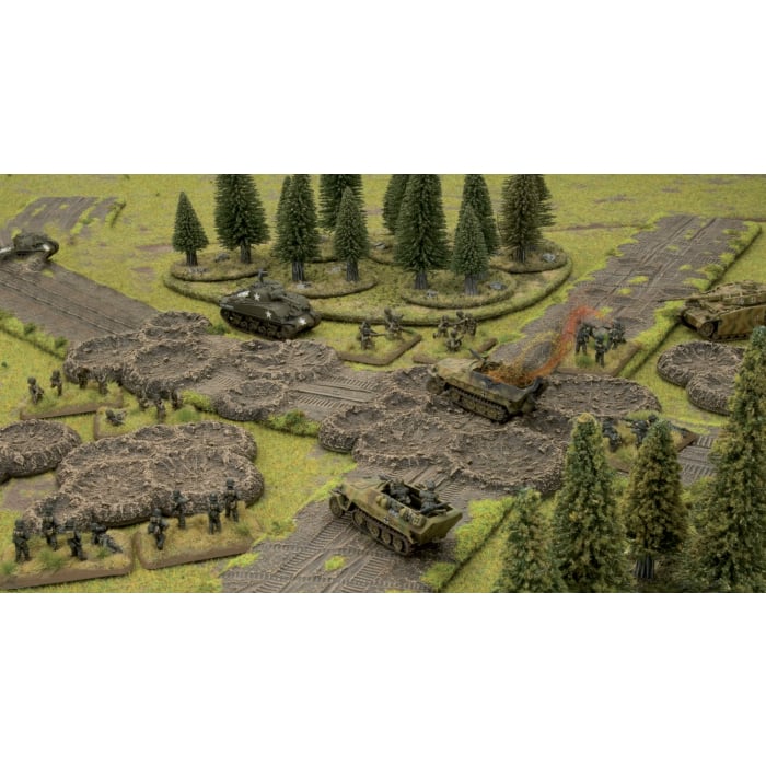 Battlefield in a Box: Cratered Rural Roads (BB143)