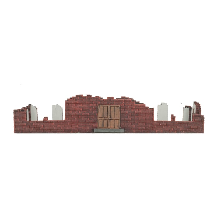 Battlefield in a Box: European - Ruined Brick Factory Ground Floor (BB235A)
