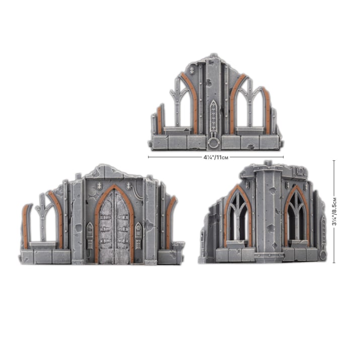 Battlefield in a Box: Gothic Sector - Castograd Warehouse Small Ruins (BB730)
