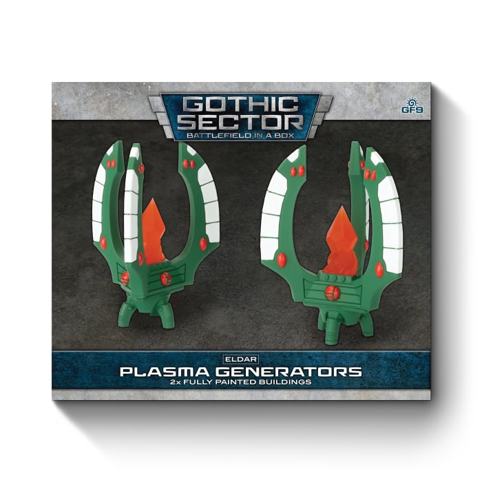 Battlefield in a Box: Gothic Sector - Eldar Plasma Generators (BB724)