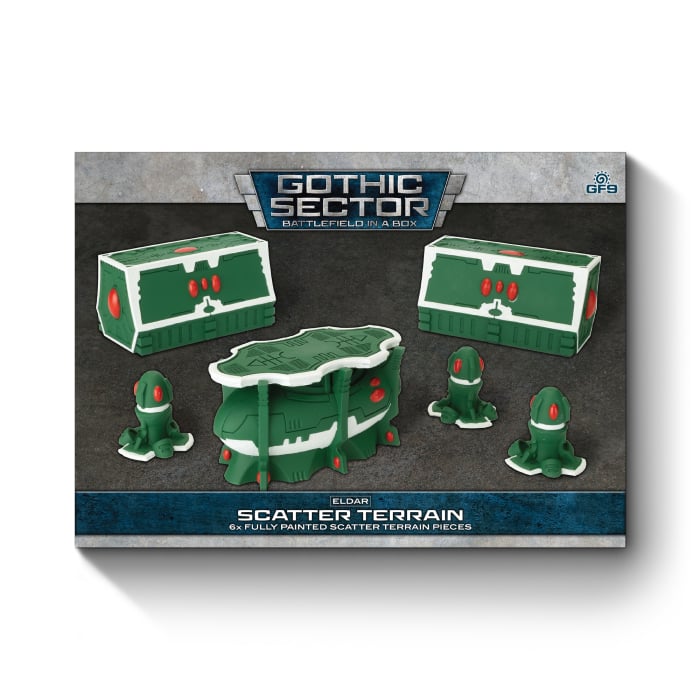 Battlefield in a Box: Gothic Sector - Eldar Scatter Terrain (BB721)
