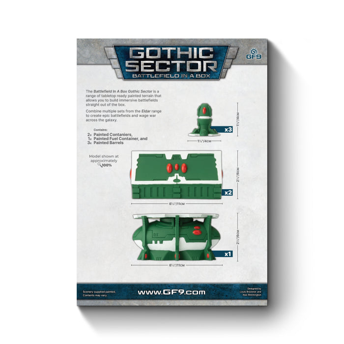 Battlefield in a Box: Gothic Sector - Eldar Scatter Terrain (BB721)