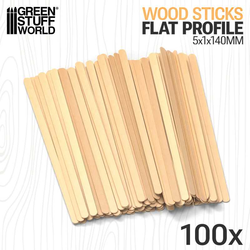Birch flat profile - 5mm (Green Stuff World)