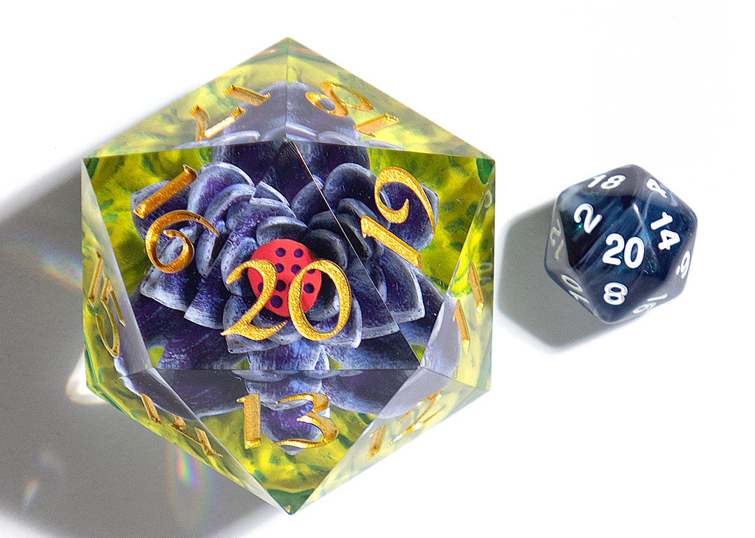 Magic: The Gathering Black Lotus Spindown 54mm D20 Dice (Sirius Dice)