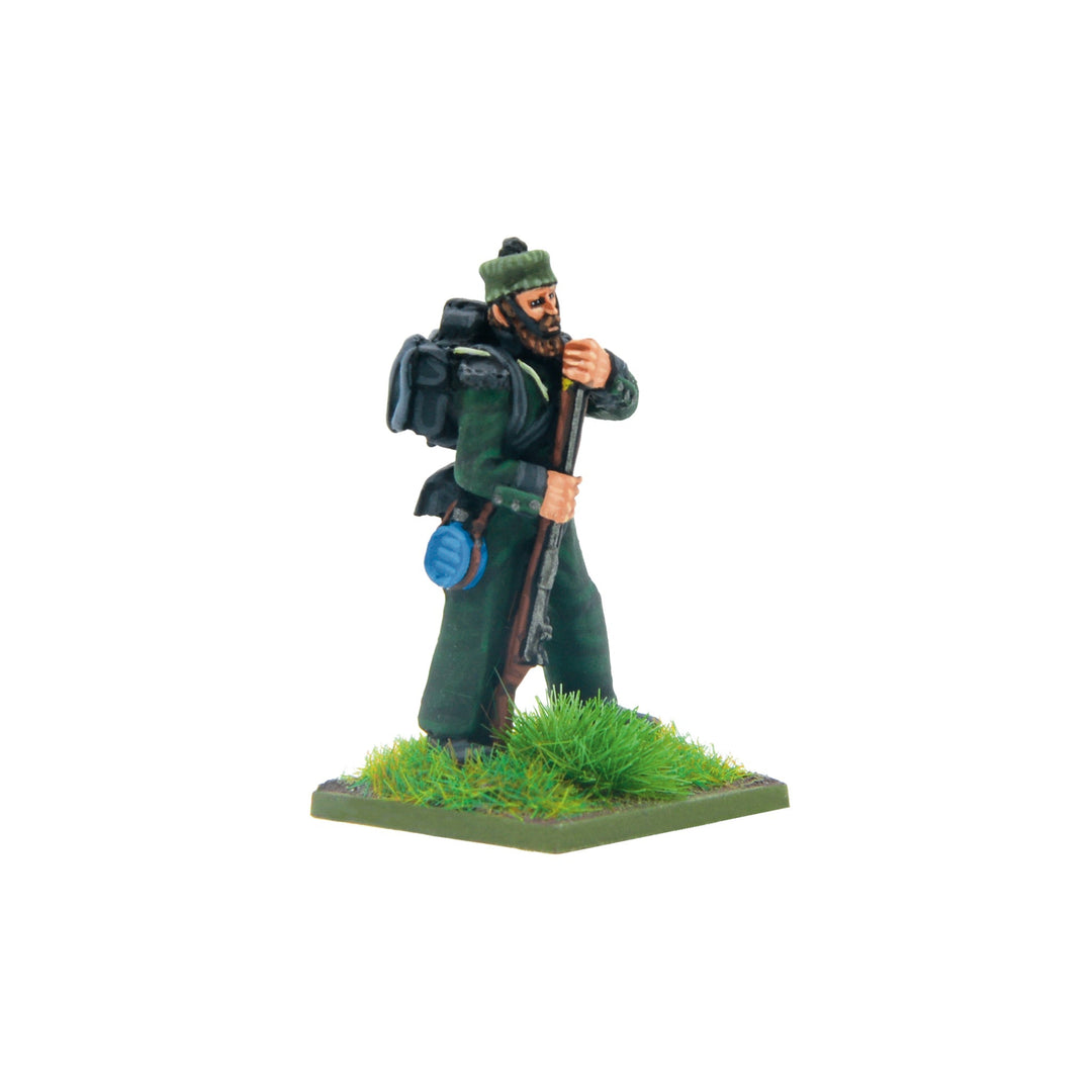 Black Powder: Crimean War British Rifle Brigade in forage caps