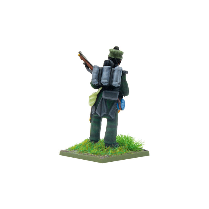 Black Powder: Crimean War British Rifle Brigade in forage caps