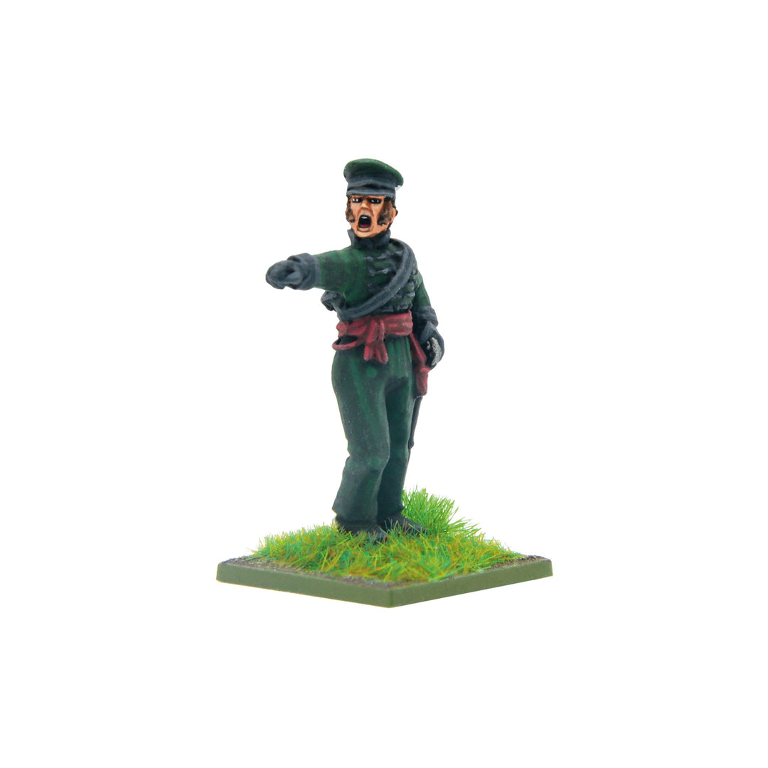 Black Powder: Crimean War British Rifle Brigade in forage caps command