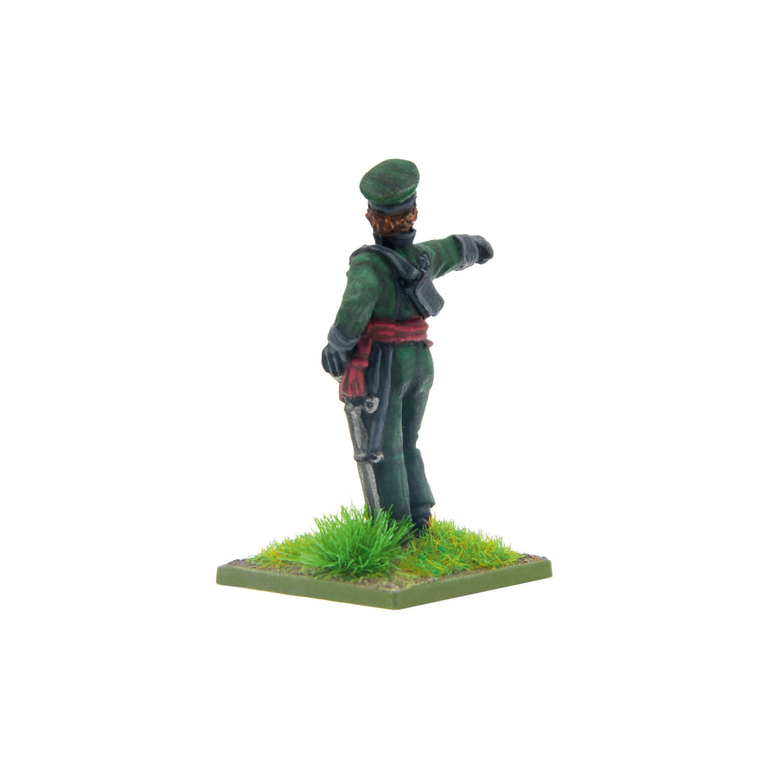 Black Powder: Crimean War British Rifle Brigade in forage caps command