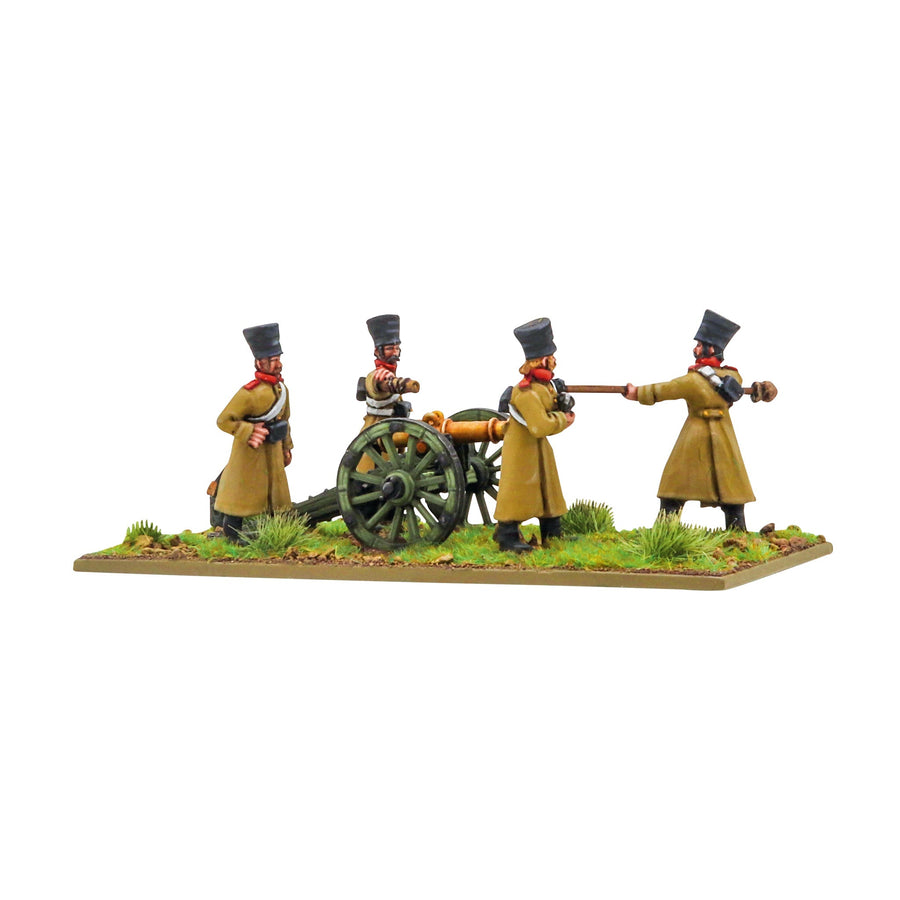Black Powder: Crimean War Cossack artillery and crew