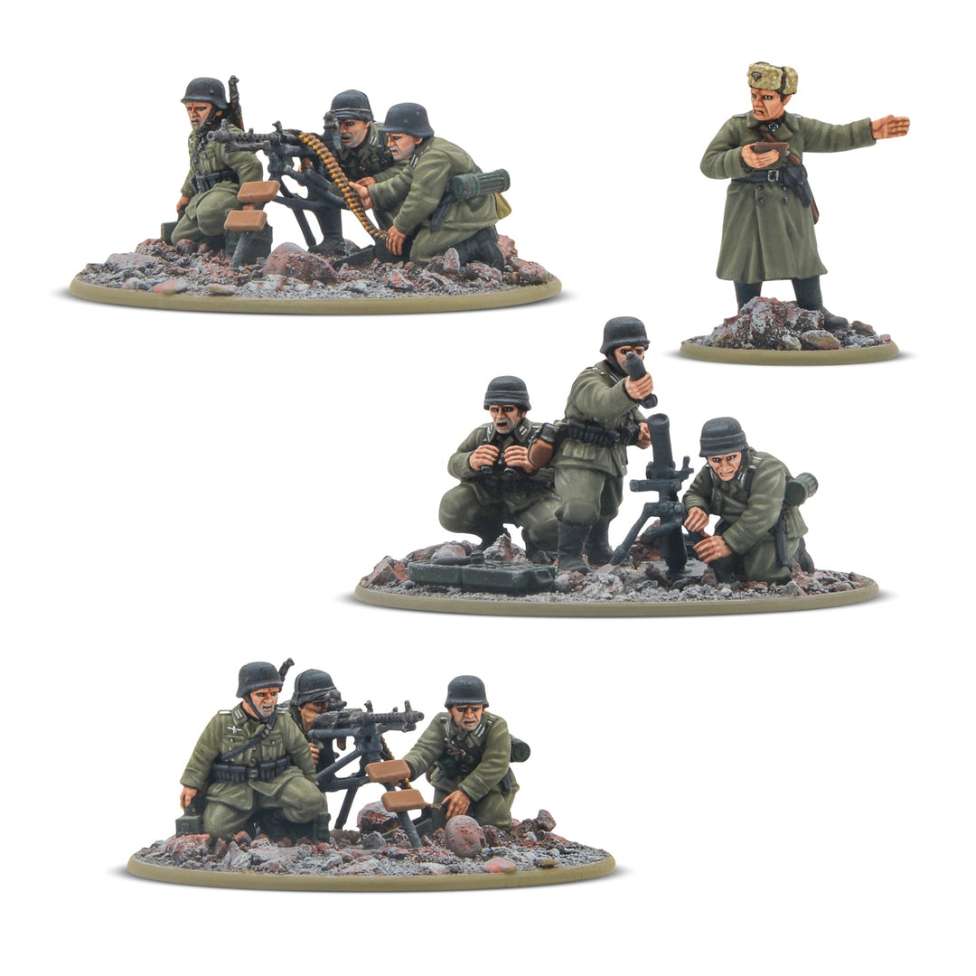 Bolt Action: German Veteran Infantry Heavy Weapons Platoon