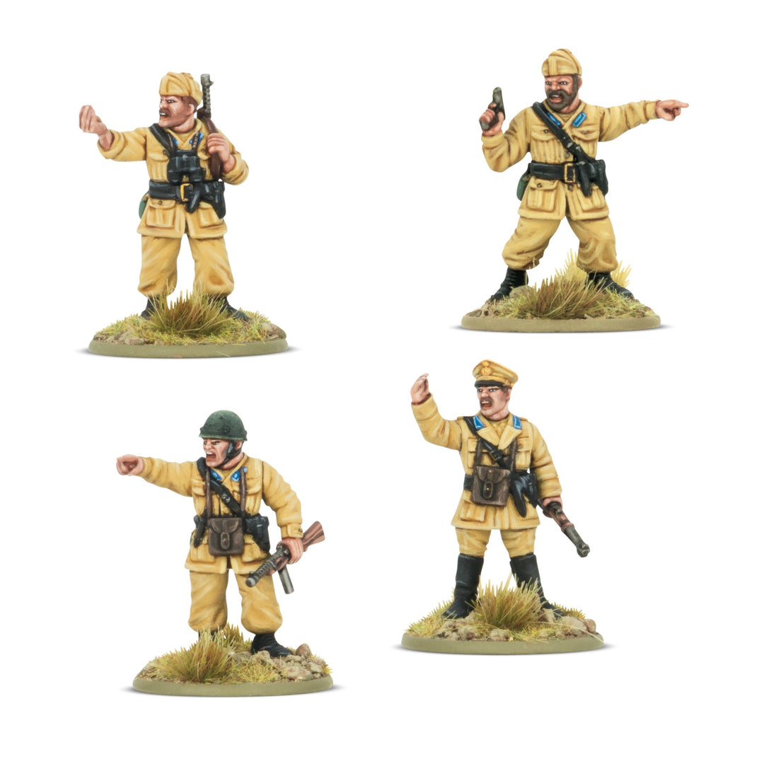 Bolt Action: Italian Paracadutisti platoon commanders