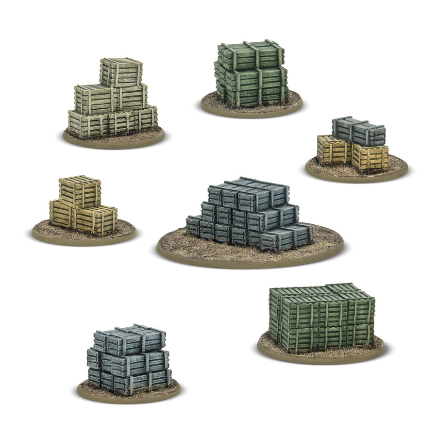 Bolt Action Objective Marker Set - Crates