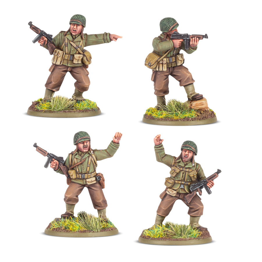 Bolt Action: US Rangers Platoon Commanders