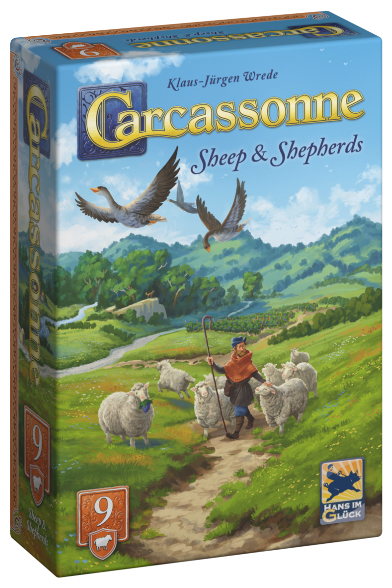 Carcassonne: Expansion 9 Sheep & Shepherds (2025)