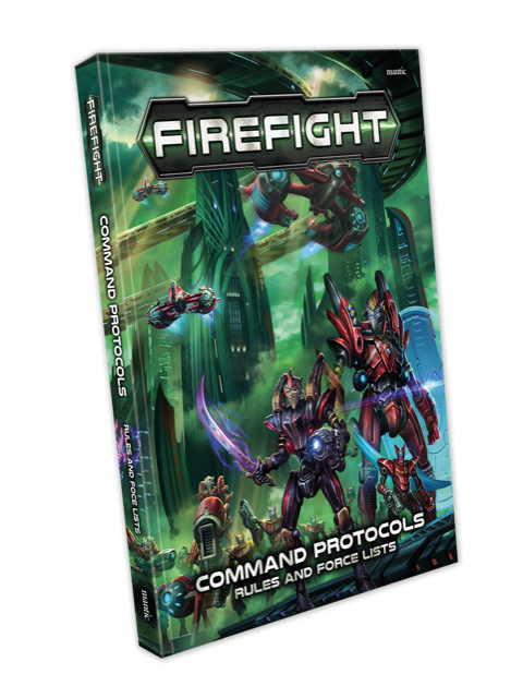 Firefight: Command Protocols Book & Counter Pack