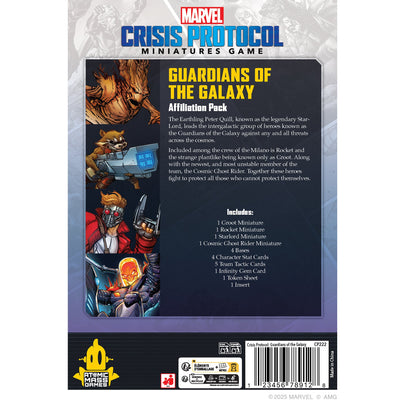 Marvel: Crisis Protocol – Guardians of the Galaxy Affiliation Pack