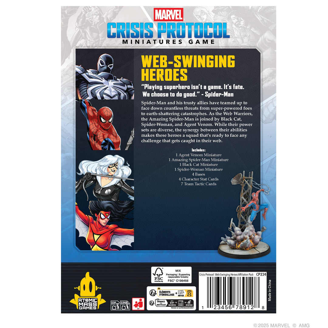 Marvel: Crisis Protocol - Web-Swinging Heroes
