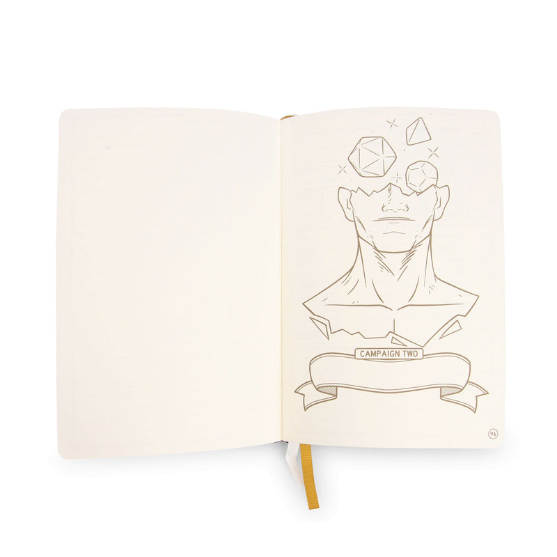 GlassStaff: 5E Player Journal (Brown)