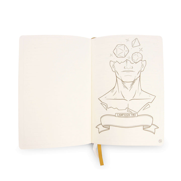 GlassStaff: 5E Player Journal (Brown)