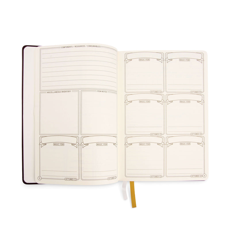 GlassStaff: 5E Player Journal (Brown)