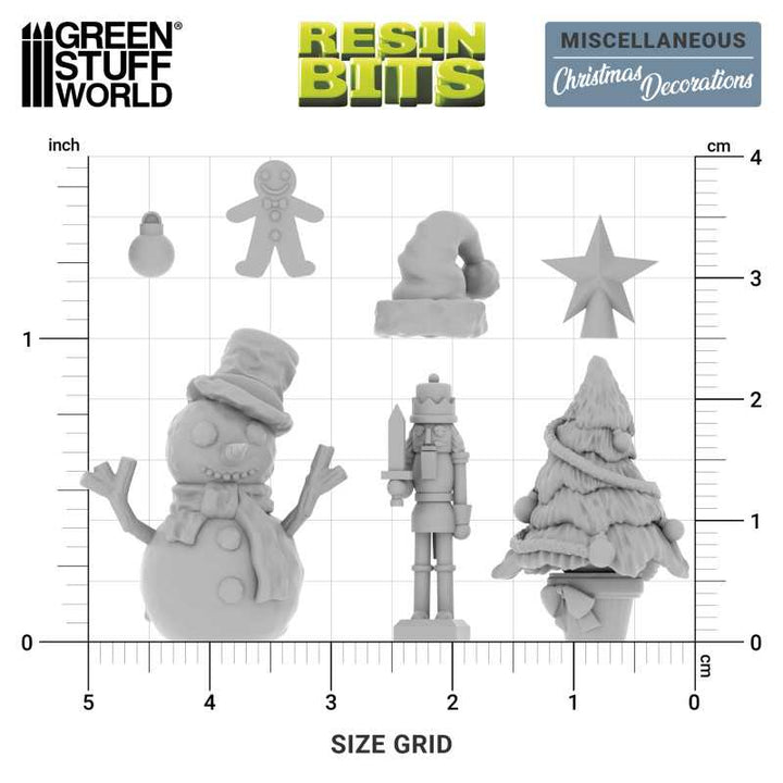 Christmas Decorations set 1:48-1:35 (Green Stuff World)