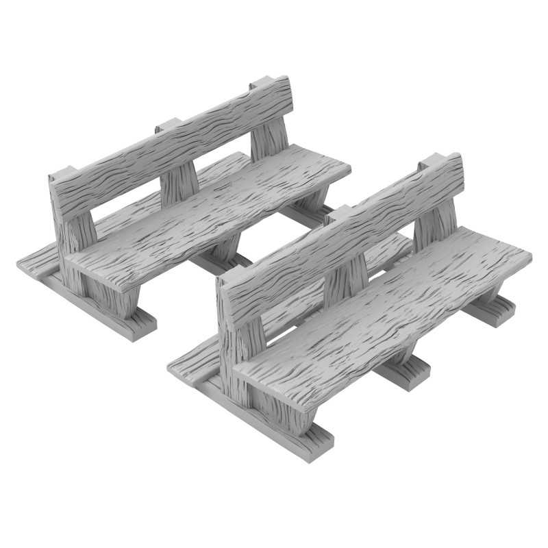 Church Benches (Green Stuff World)