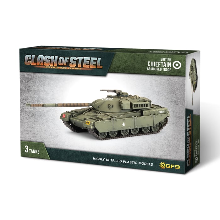 Clas of Steel: Chieftain Armoured Troop (CSB10)