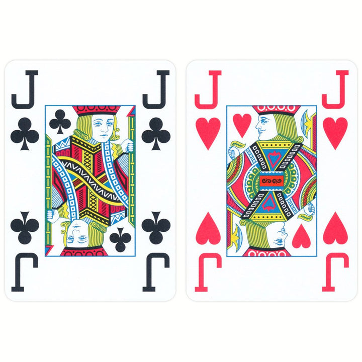 Copag 100% Plastic Poker Jumbo, Blå