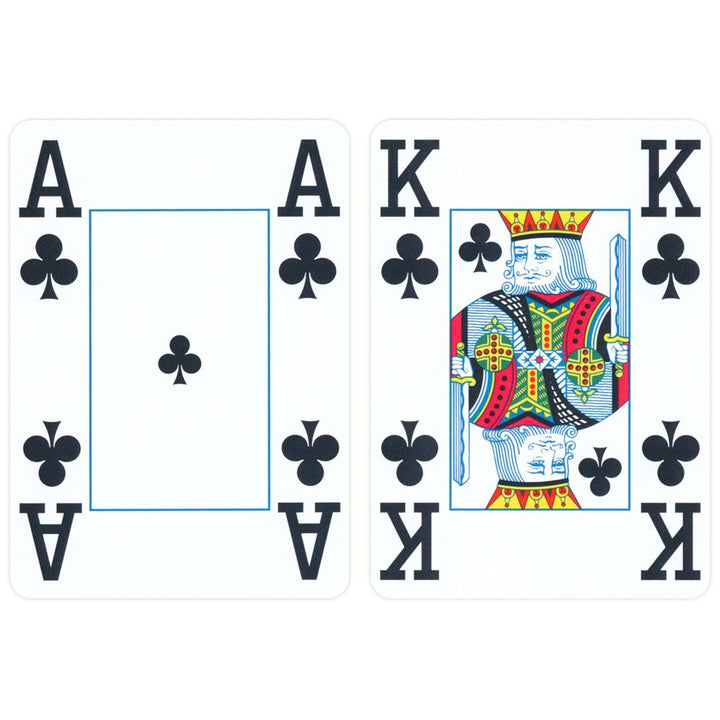 Copag 100% Plastic Poker Jumbo, Rød