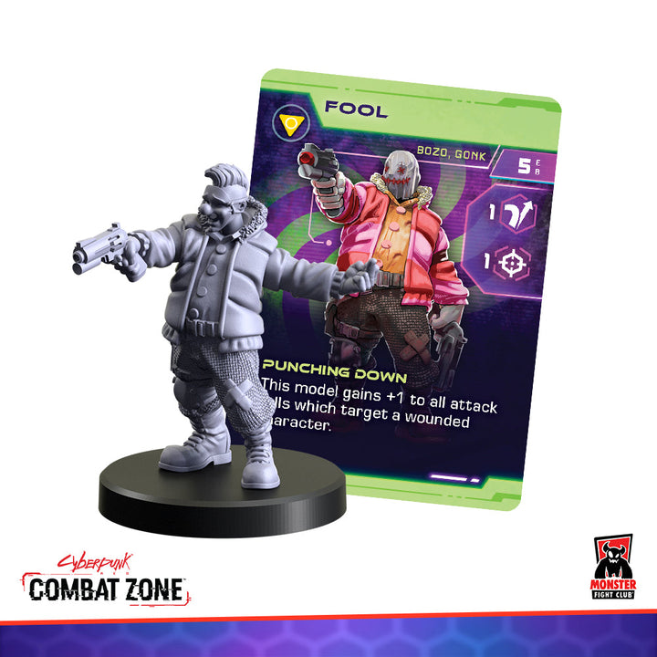 Cyberpunk Red Combat Zone: Bozo - Foolproofed Gonks