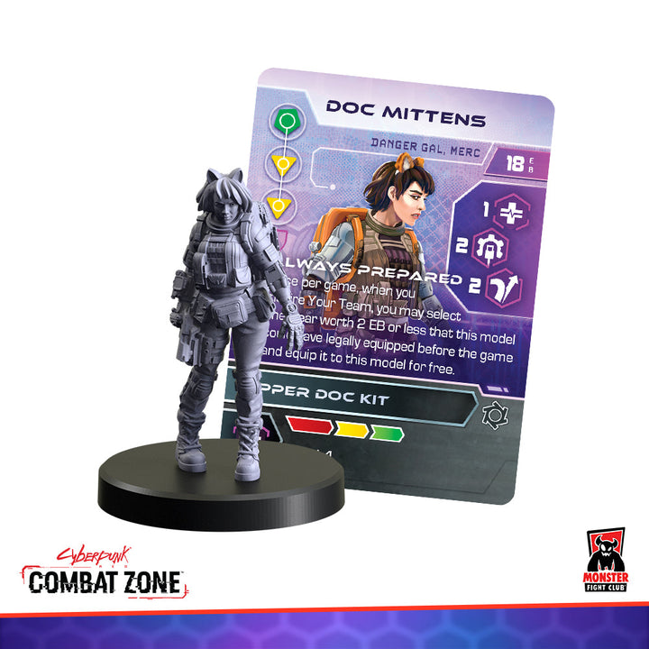 Cyberpunk Red Combat Zone: Danger Gals Starter Gang