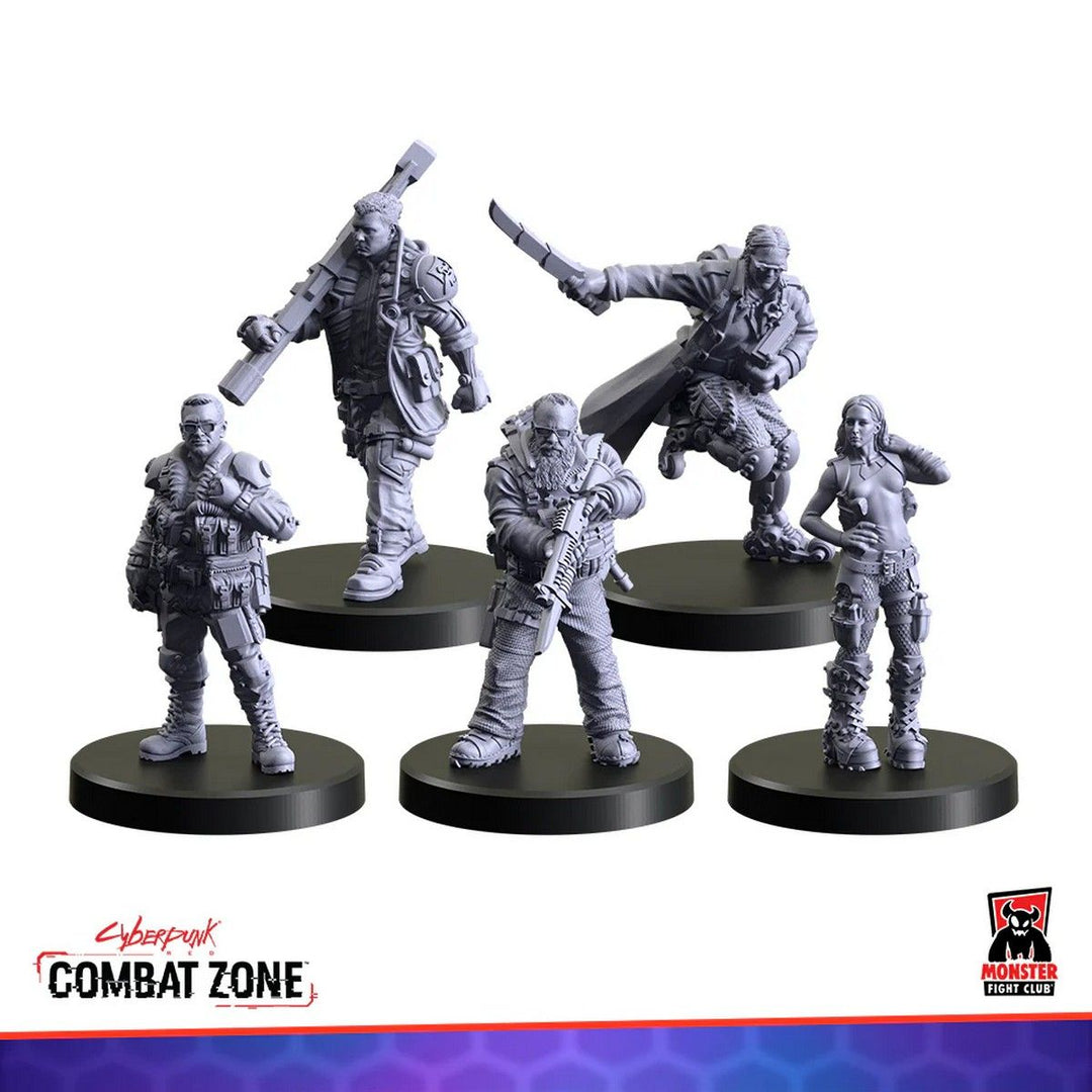Cyberpunk Red Combat Zone: Edgerunners - Team Monster
