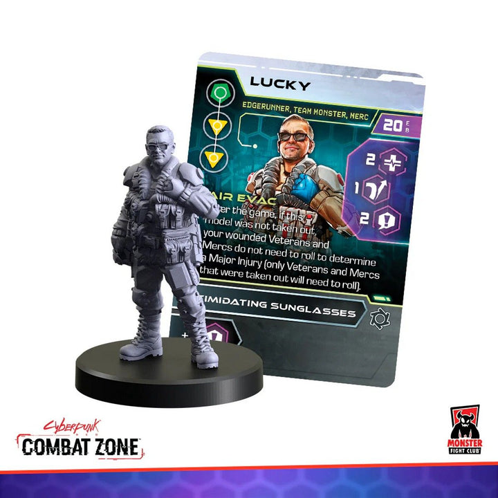 Cyberpunk Red Combat Zone: Edgerunners - Team Monster