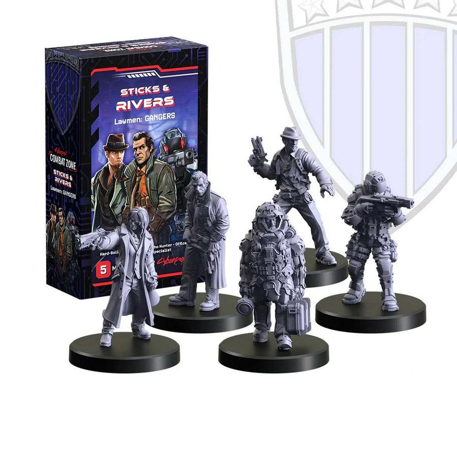 Cyberpunk Red Combat Zone: Lawmen - Sticks & Rivers