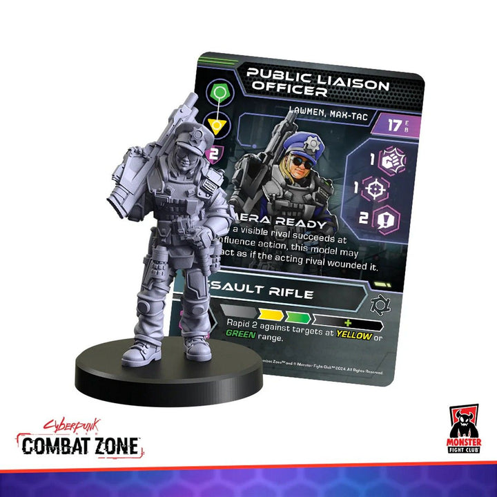 Cyberpunk Red Combat Zone: Max-tac Gangers: Command & Control