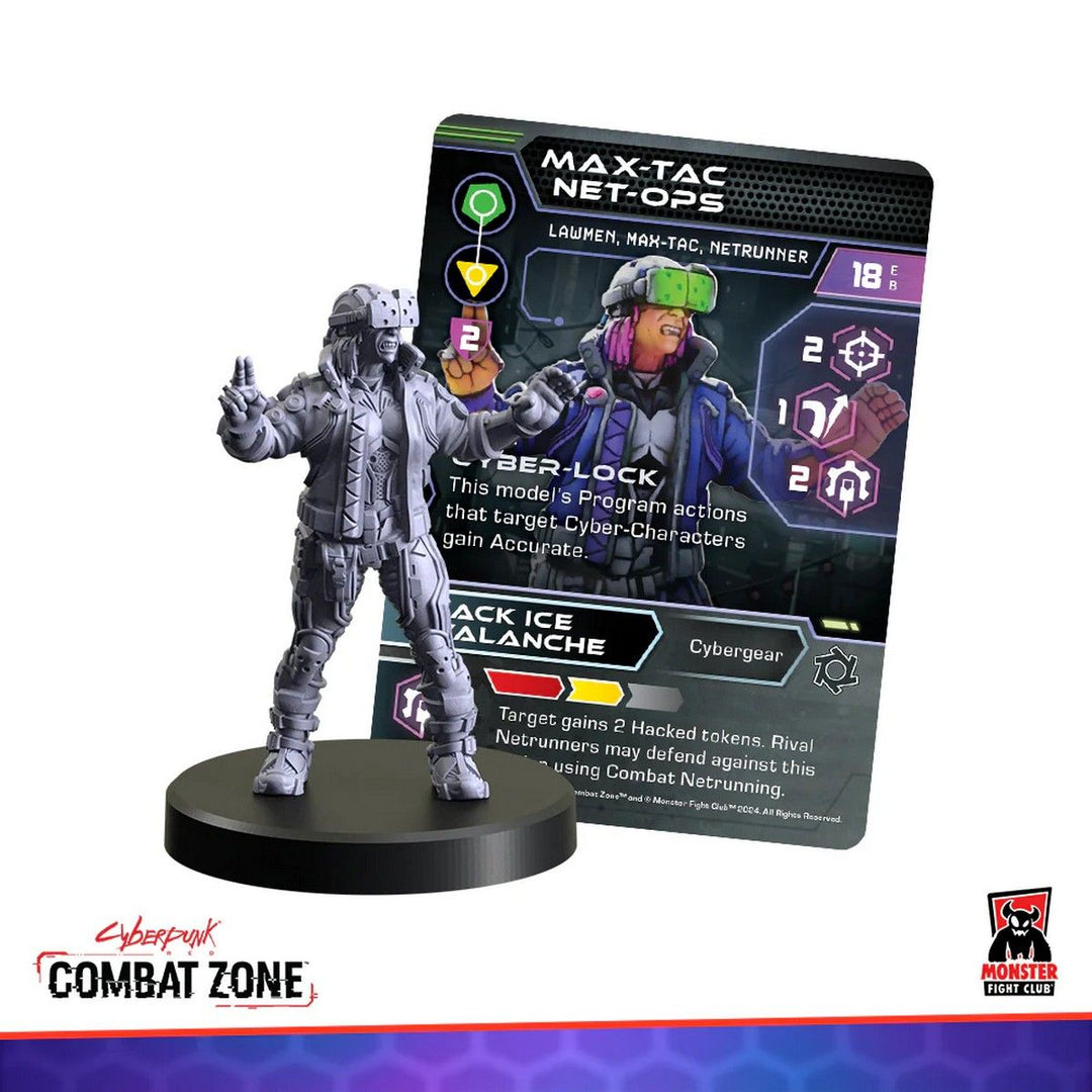 Cyberpunk Red Combat Zone: Max-tac Gangers: Command & Control