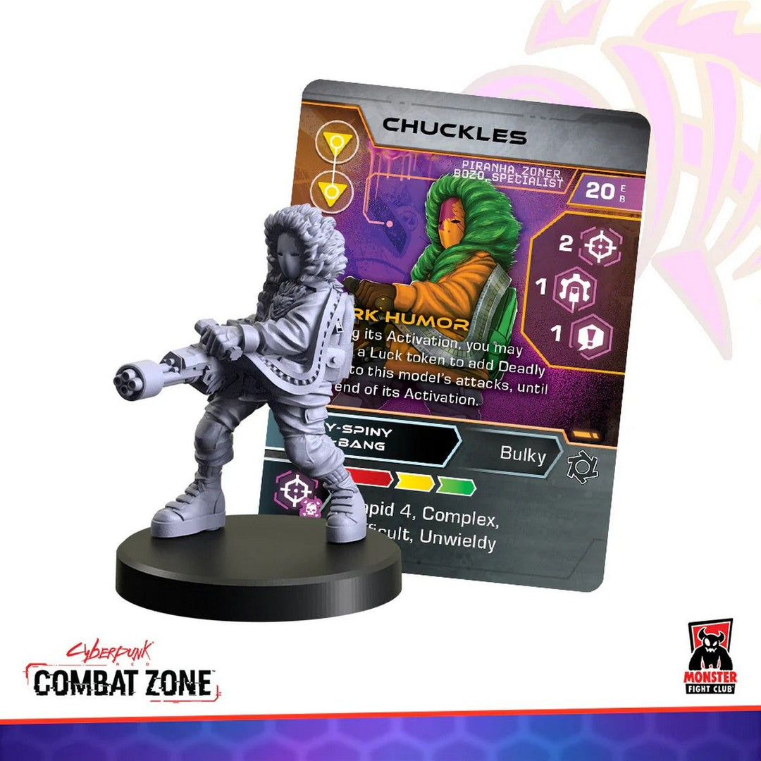 Cyberpunk Red Combat Zone: Piranhas Starter Box