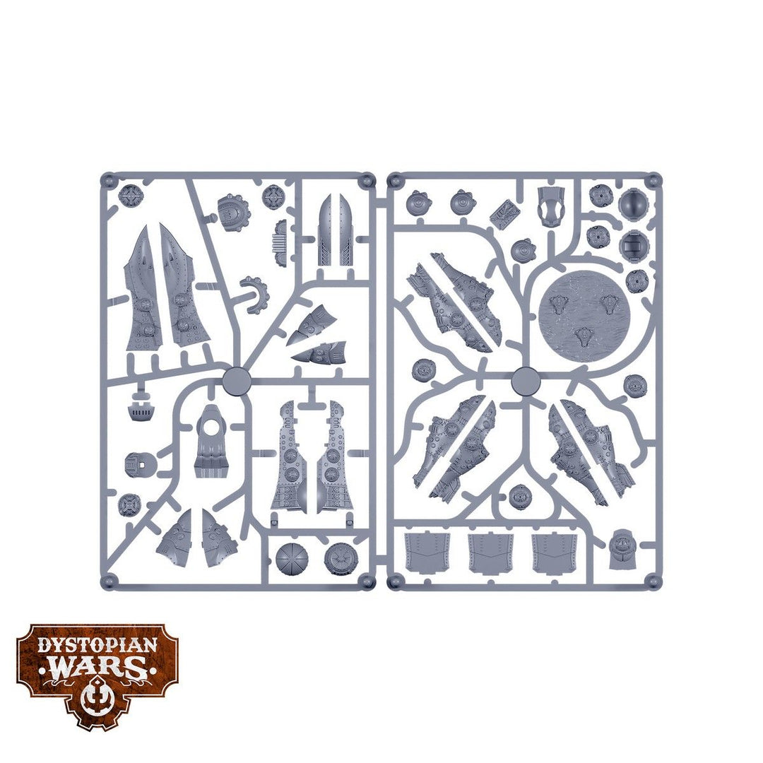 Dystopian Wars: Icarus Battlefleet Set