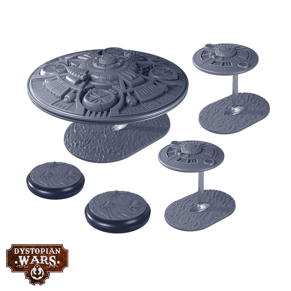 Dystopian Wars: Enlightened Aerial Squadrons