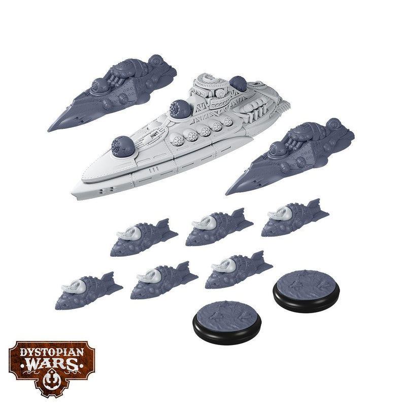 Dystopian Wars: Xenophon Battlefleet Set