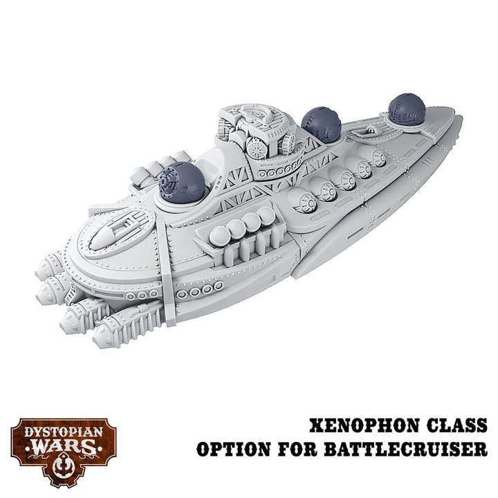 Dystopian Wars: Xenophon Battlefleet Set