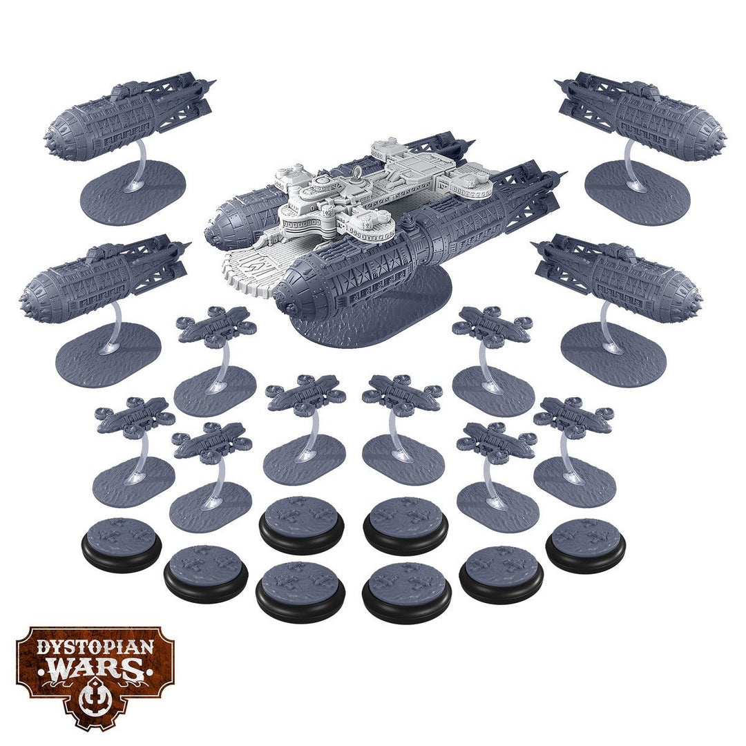 Dystopian Wars: Destiny Battlefleet Set