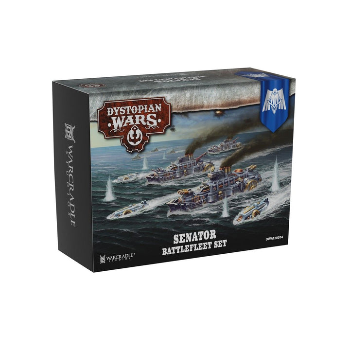 Dystopian Wars: Senator Battlefleet Set