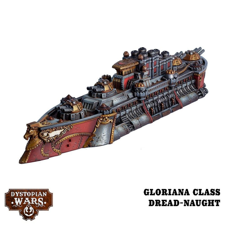 Dystopian Wars: Gloriana Battlefleet Set